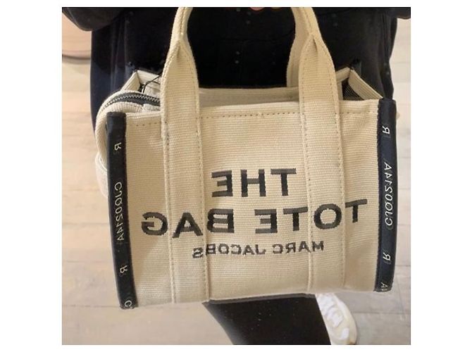 Marc Jacobs tote bag jacquard sabbia calda Beige - vista 2