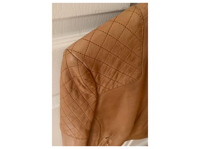Massimo Dutti Lederjacke - Ansicht 2