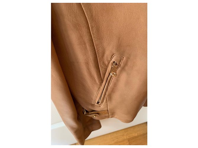 Massimo Dutti Lederjacke - Ansicht 4