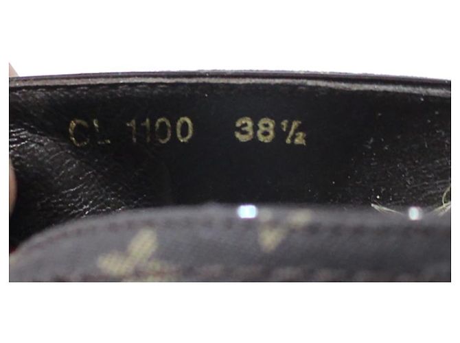 Louis Vuitton Mules compensées Marron - vue 6