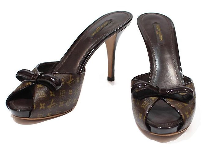 Louis Vuitton Maultiere Braun - Ansicht 2