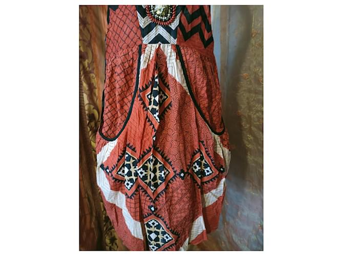 Rene Derhy Kleid Rot - Ansicht 5