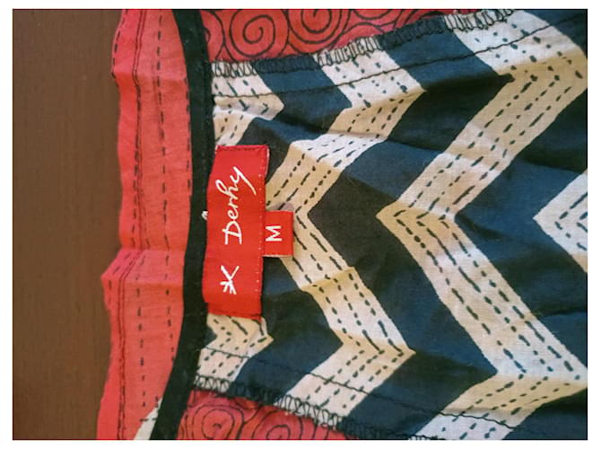 Rene Derhy Kleid Rot - Ansicht 9