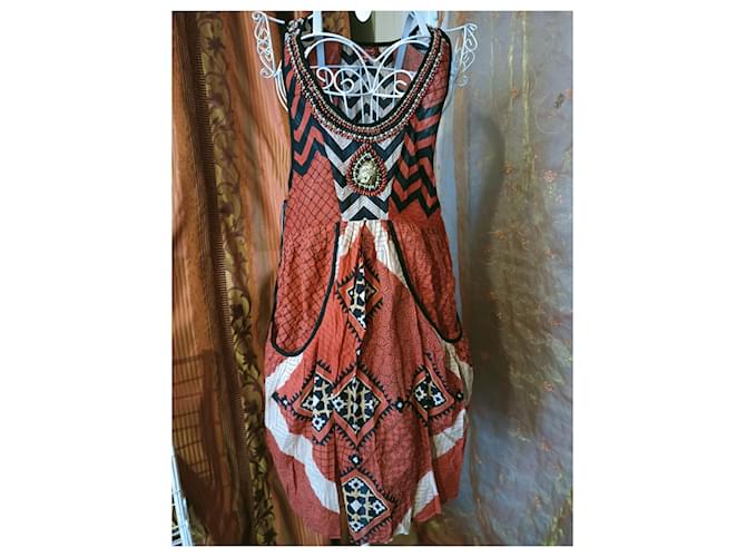 Rene Derhy Kleid Rot - Ansicht 2