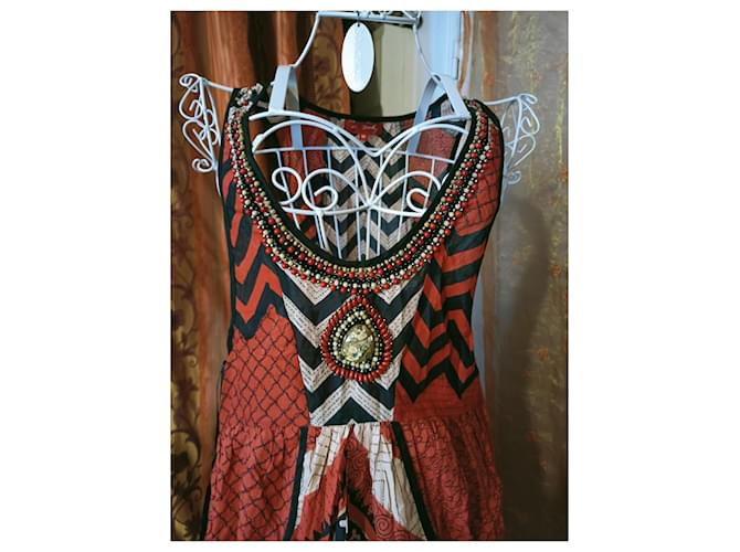 Rene Derhy Kleid Rot - Ansicht 3