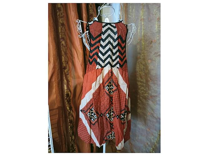 Rene Derhy Kleid Rot - Ansicht 4