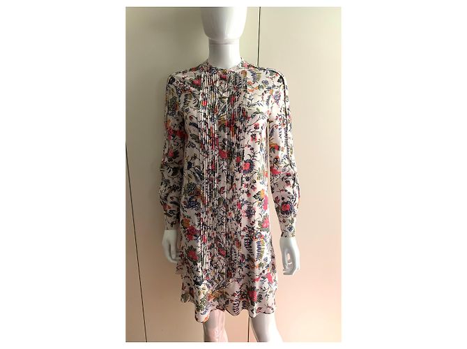 Vestido de cóctel de crepé de seda estampado Tory Burch Multicolor - vista 11