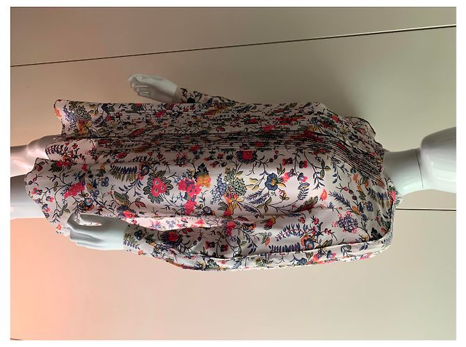 Vestido de cóctel de crepé de seda estampado Tory Burch Multicolor - vista 13
