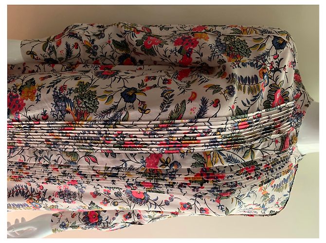 Vestido de cóctel de crepé de seda estampado Tory Burch Multicolor - vista 15