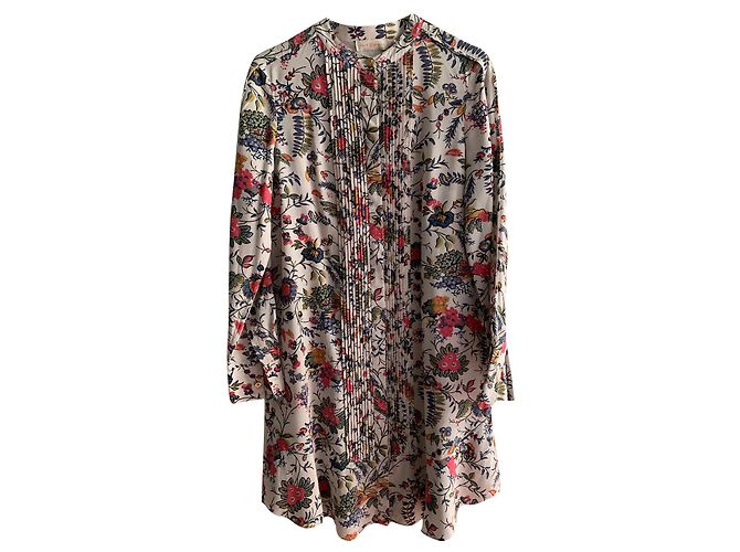 Vestido de cóctel de crepé de seda estampado Tory Burch Multicolor - vista 2