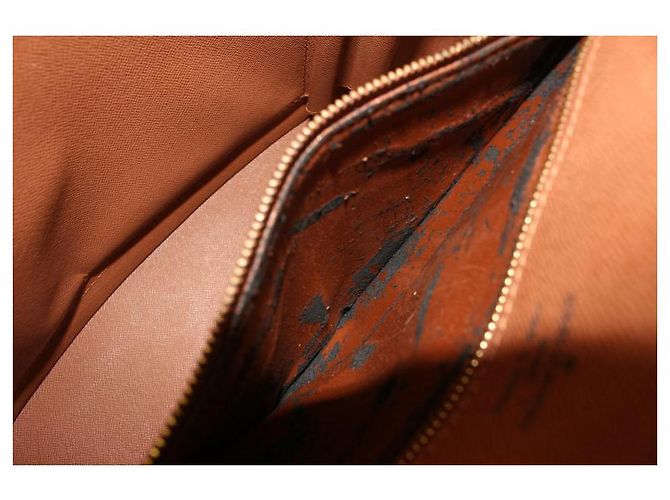 Louis Vuitton Borsa a spalla tote con zip Babylone con monogramma - vista 2