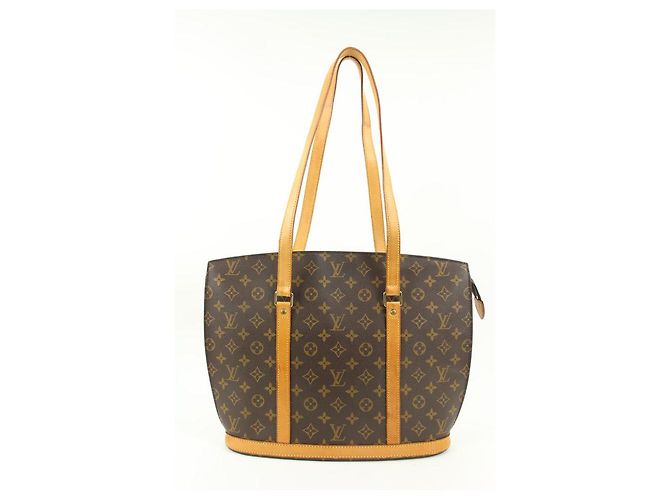 Louis Vuitton Borsa a spalla tote con zip Babylone con monogramma - vista 7