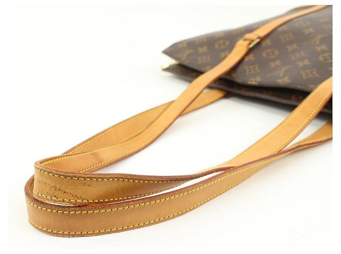 Louis Vuitton Borsa a spalla tote con zip Babylone con monogramma - vista 8