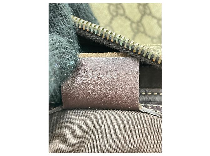 Borsa messenger Gucci GG Plus monogram marrone Multicolore - vista 3