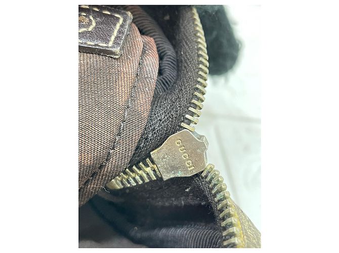 Borsa messenger Gucci GG Plus monogram marrone Multicolore - vista 5