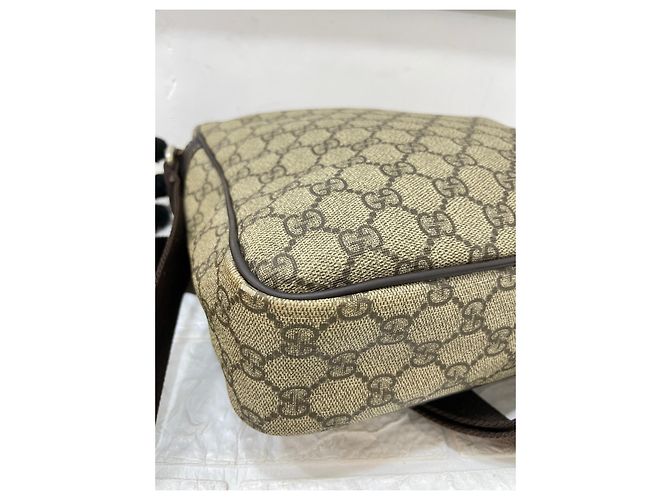 Borsa messenger Gucci GG Plus monogram marrone Multicolore - vista 6