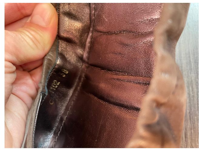 Louis Vuitton bailarinas Lucky piel marrón oscuro 38 - vista 2