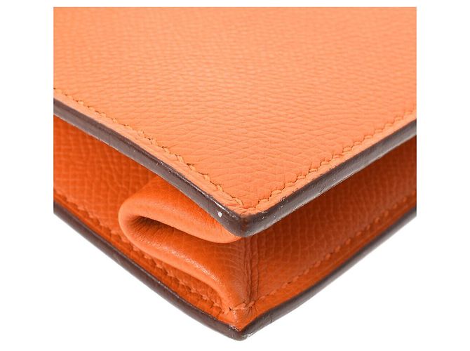 Sac à dépêches Hermès Hermes Sac a Depeche Arancione - vista 7