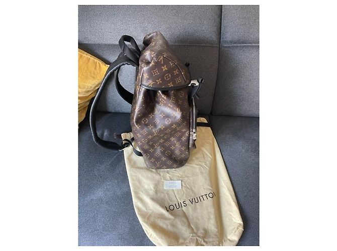 Louis Vuitton Zaino LV Zack macassar Marrone - vista 15