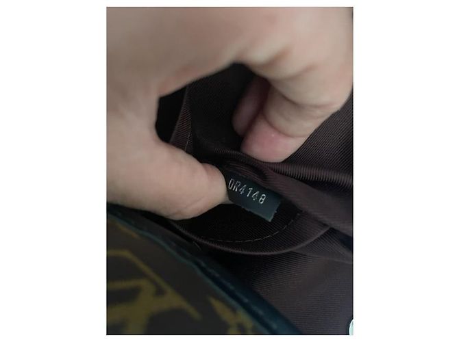 Louis Vuitton Zaino LV Zack macassar Marrone - vista 2