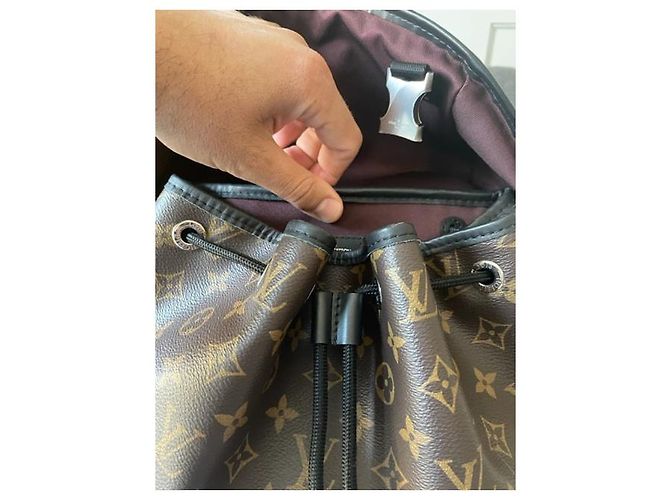Louis Vuitton Zaino LV Zack macassar Marrone - vista 6