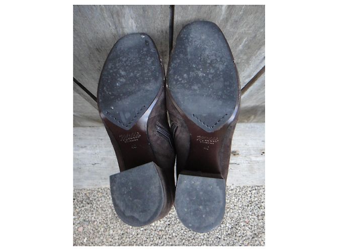 Autre Marque Botas elásticas Millà p 40 Marrón oscuro - vista 5