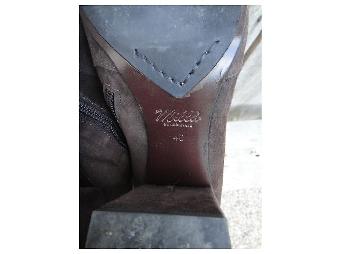 Autre Marque Botas elásticas Millà p 40 Marrón oscuro - vista 6