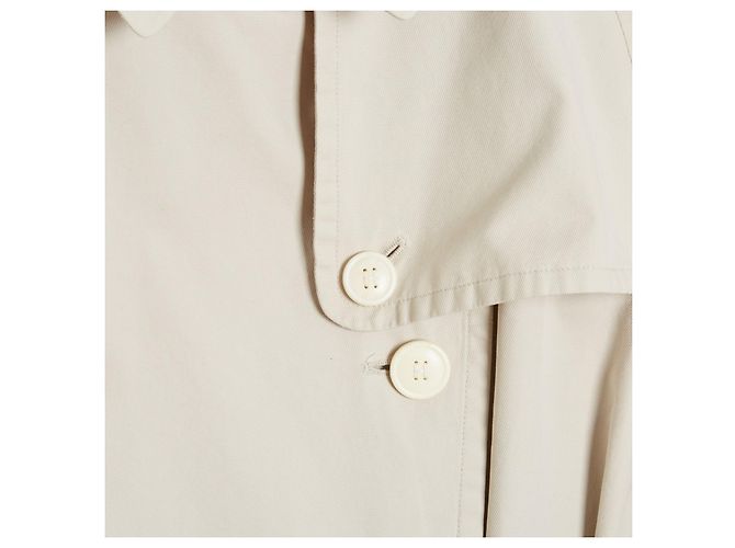 Hermès GABARDINA DE ALGODÓN BEIGE MARGIELA ES38 - vista 2
