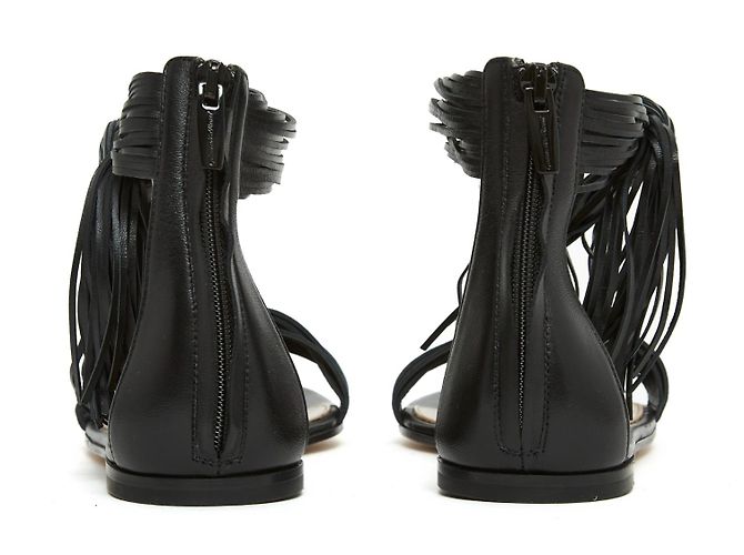 Gianvito Rossi NAPPA PIATTA NERA UE38 new Nero - vista 4
