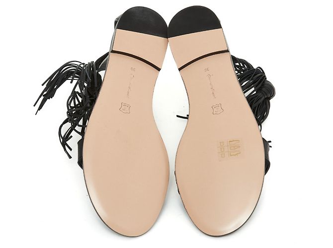 Gianvito Rossi NAPPA PIATTA NERA UE38 new Nero - vista 5
