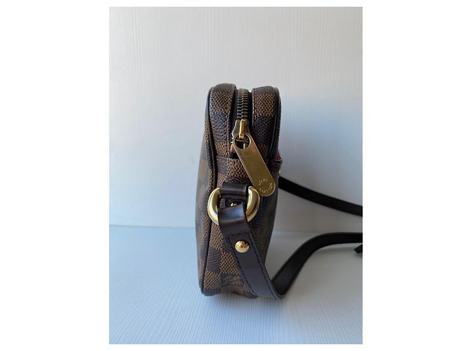 Eva Louis Vuitton Pochette Rift Damier Canvas Marrone - vista 4
