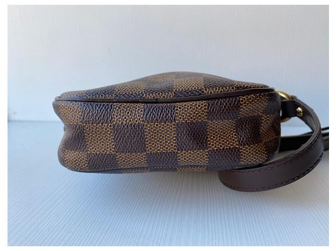 Eva Louis Vuitton Pochette Rift Damier Canvas Marrone - vista 5