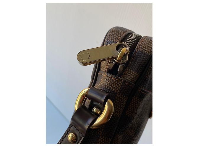 Eva Louis Vuitton Pochette Rift Damier Canvas Marrone - vista 6