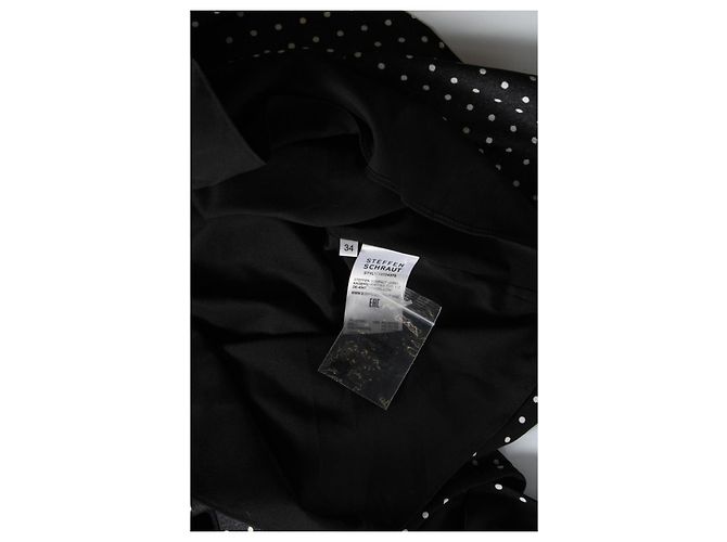 Steffen Schraut Polka Dot Kleid Schwarz - Ansicht 3