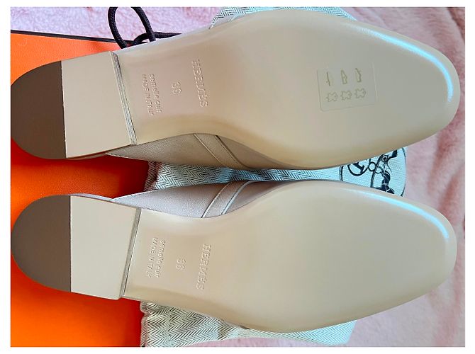 Hermès Oz mule Beige - view 6