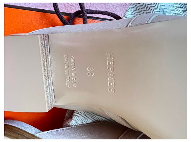 Hermès Oz mule Beige - view 7