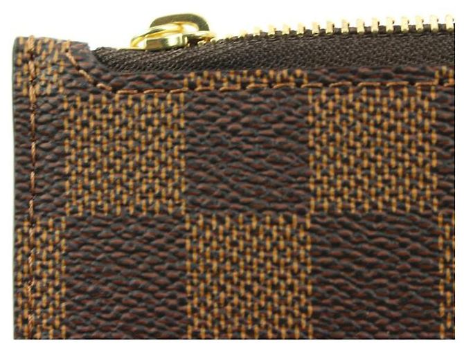Louis Vuitton Pochette da polso piccola Damier Ebene Neverfull Pochette PM - vista 4