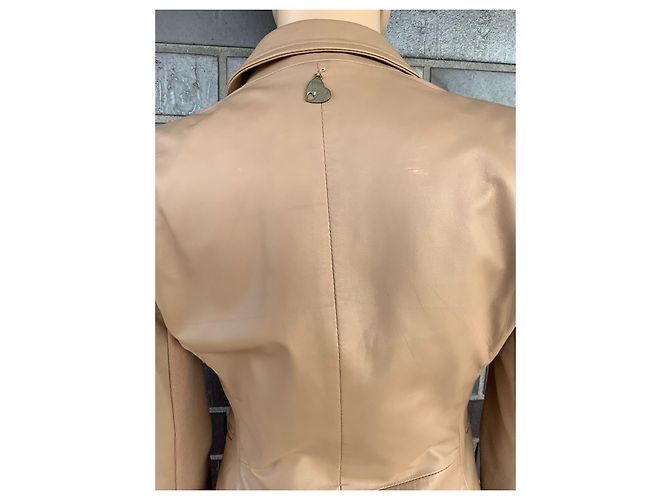 Liu.Jo Lederjacke Braun - Ansicht 4