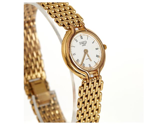 Fred Stärke  10 Vintage-Quarz Golden - Ansicht 2