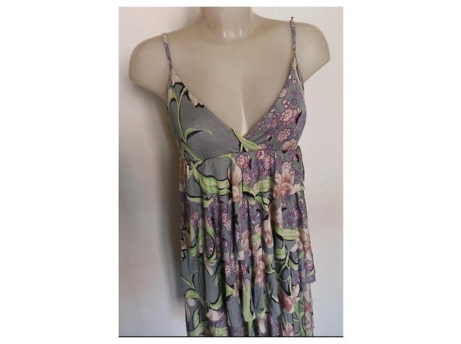 Etro Jersey-Kleid mit Blumenmuster Mehrfarben - Ansicht 6