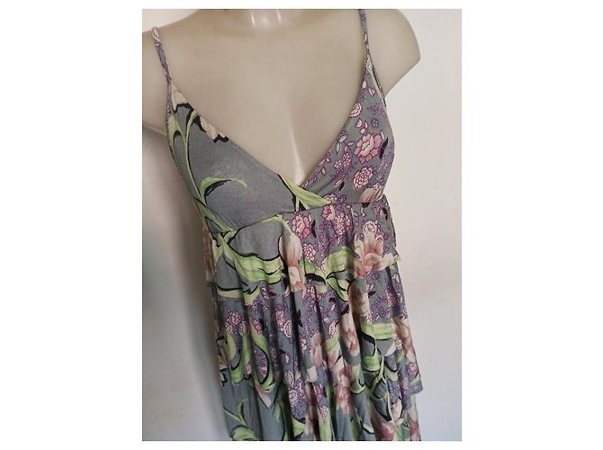 Etro Jersey-Kleid mit Blumenmuster Mehrfarben - Ansicht 8