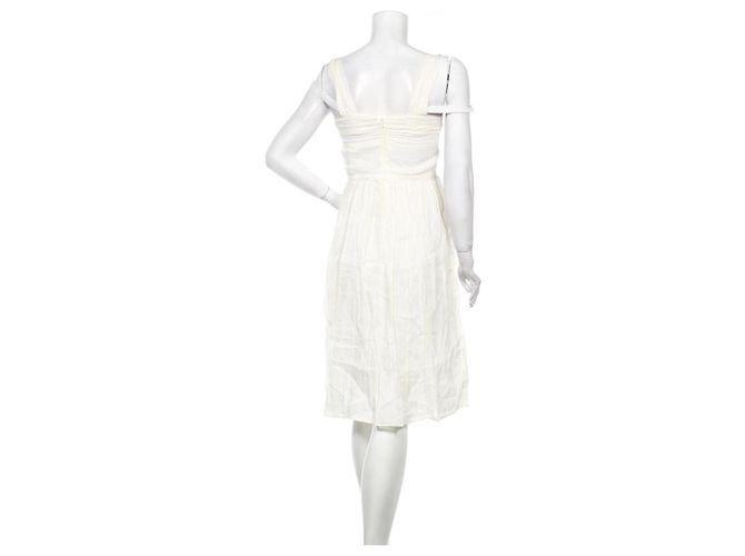 Robe Vanessa Bruno en ramie écru - vue 2
