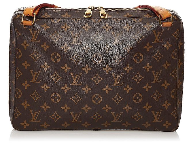 Bolso Mensajero Soft Trunk MM Monograma Marrón Louis Vuitton Castaño - vista 3