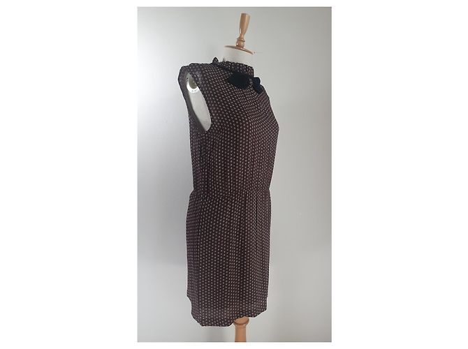 Ganni La Motte Kleid Viscose Mehrfarben - Ansicht 3