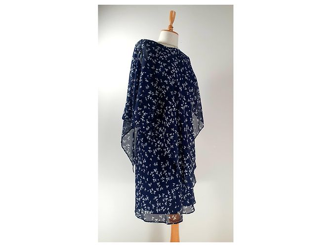 Ralph Lauren Kleid in Blau aus Polyester - Ansicht 2