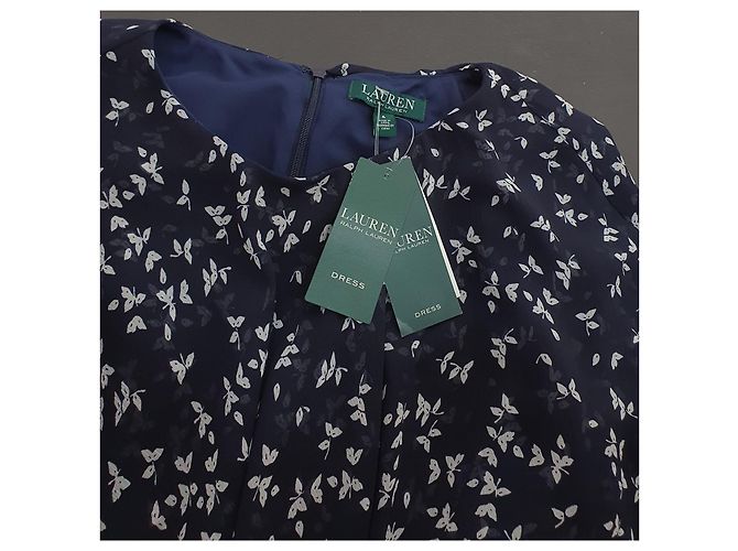 Ralph Lauren Kleid in Blau aus Polyester - Ansicht 5