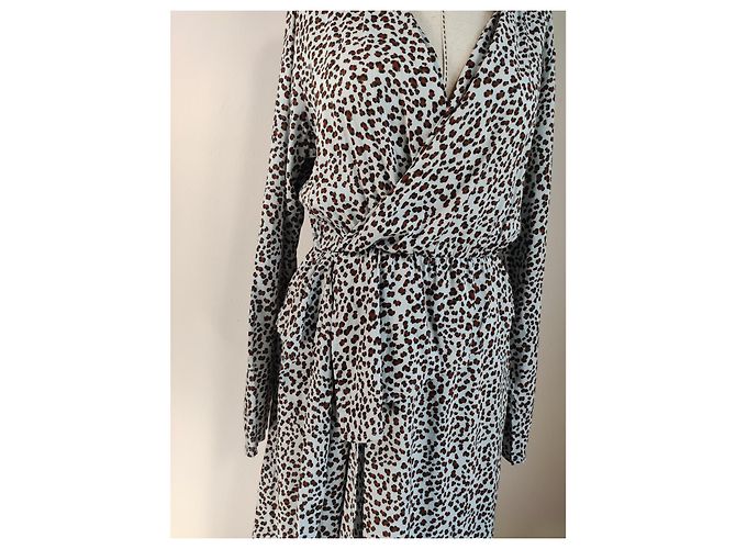 Munthe Plus Simonsen Kleid Viscose Mehrfarbig Mehrfarben - Ansicht 2
