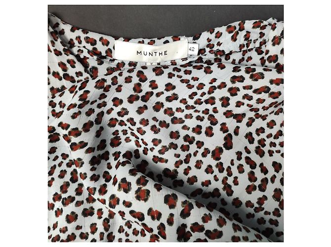Munthe Plus Simonsen Kleid Viscose Mehrfarbig Mehrfarben - Ansicht 6