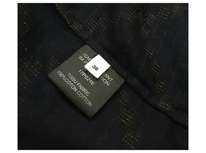 Falda Isabel Marant Etoile de algodón Talla 38 Multicolor - vue 6