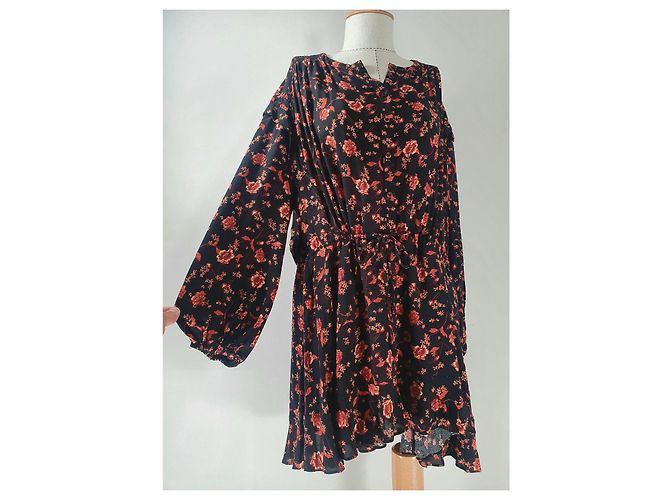 Free People Kleid aus Viscose Mehrfarben - Ansicht 2